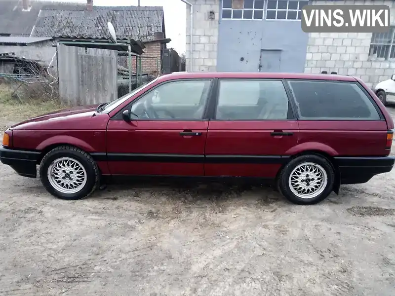 WVWZZZ17ZBW418603 Volkswagen Passat 1988 Універсал 1.8 л. Фото 1