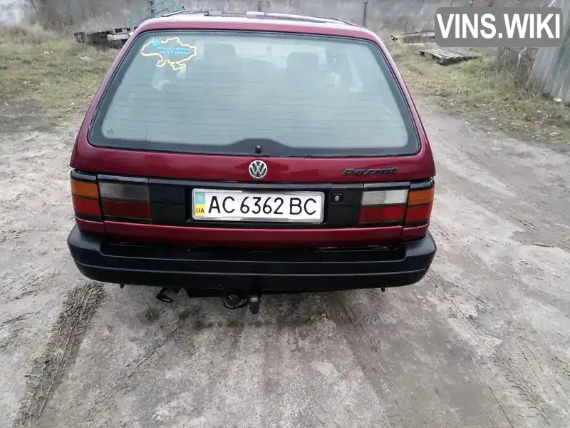 WVWZZZ17ZBW418603 Volkswagen Passat 1988 Універсал 1.8 л. Фото 5