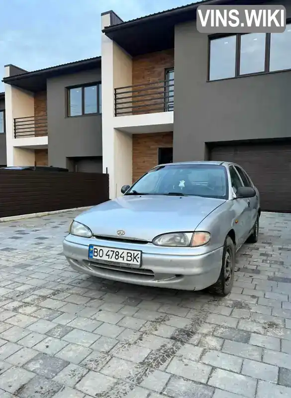 Лифтбек Hyundai Accent 1995 1.34 л. Ручная / Механика обл. Тернопольская, Тернополь - Фото 1/5