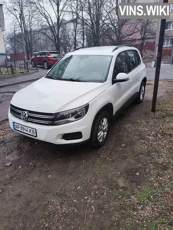 Позашляховик / Кросовер Volkswagen Tiguan 2016 1.98 л. Автомат обл. Запорізька, Запоріжжя - Фото 1/21