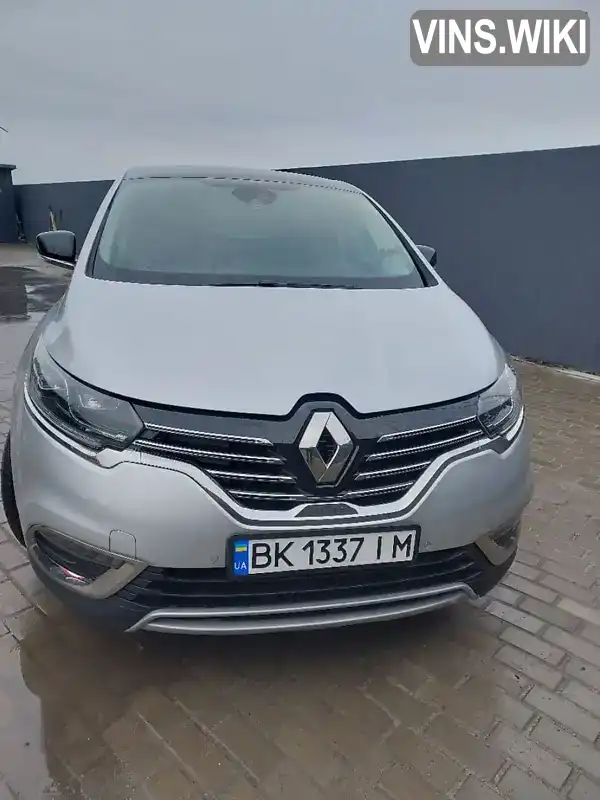 Минивэн Renault Espace 2016 1.6 л. Автомат обл. Ровенская, Ровно - Фото 1/21