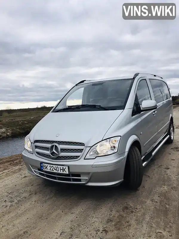 Минивэн Mercedes-Benz Vito 2010 2.14 л. Ручная / Механика обл. Ровенская, Дроздынь - Фото 1/18