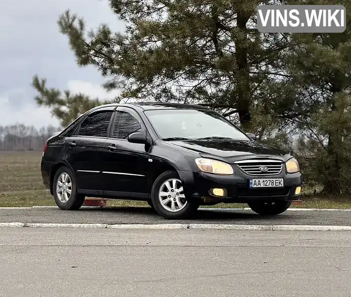 Седан Kia Cerato 2008 1.6 л. обл. Черниговская, Чернигов - Фото 1/17