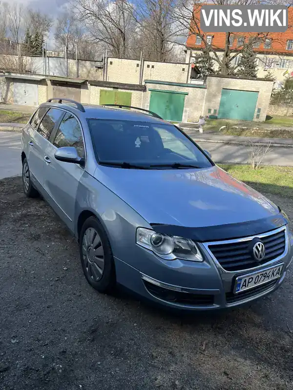 Универсал Volkswagen Passat 2005 1.98 л. Ручная / Механика обл. Запорожская, Запорожье - Фото 1/6