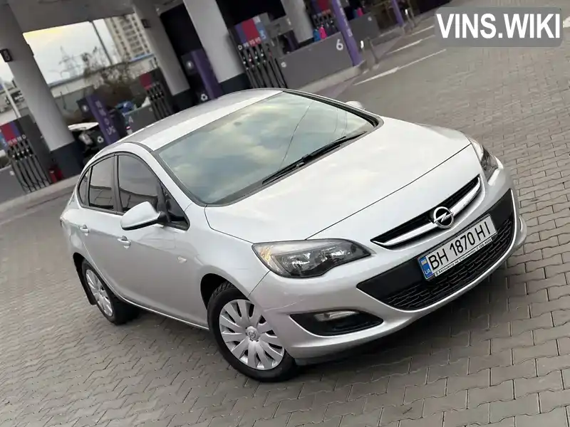 Хетчбек Opel Astra 2016 1.6 л. Ручна / Механіка обл. Одеська, Кодима - Фото 1/21