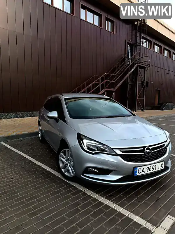 W0VBD8EG9J8012318 Opel Astra 2017 Універсал 1.6 л. Фото 2