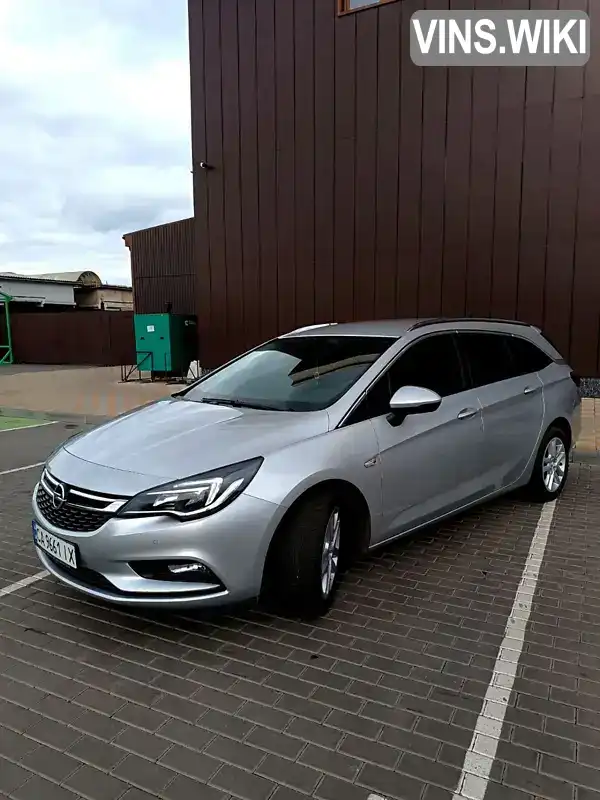 W0VBD8EG9J8012318 Opel Astra 2017 Універсал 1.6 л. Фото 6