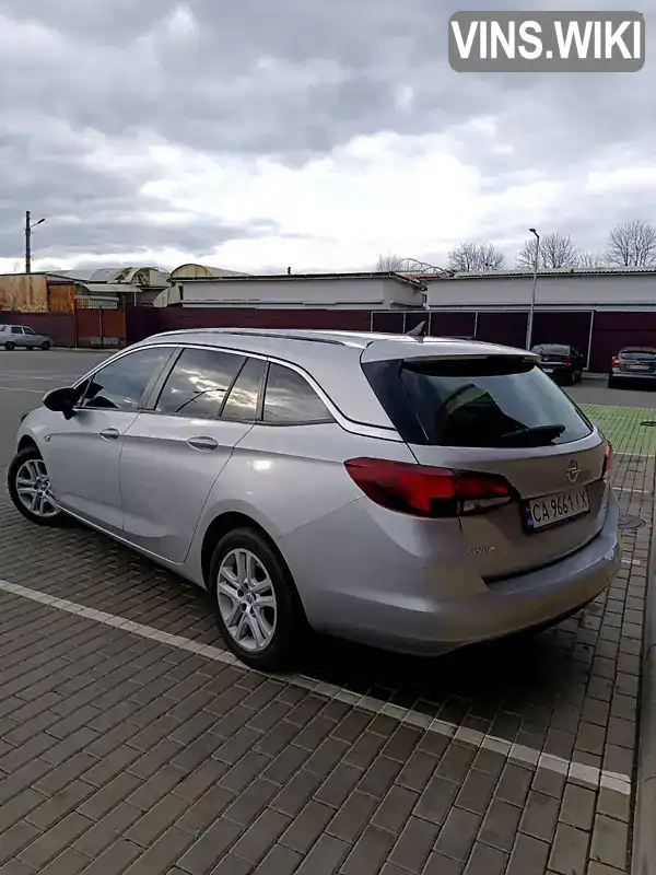 W0VBD8EG9J8012318 Opel Astra 2017 Універсал 1.6 л. Фото 7