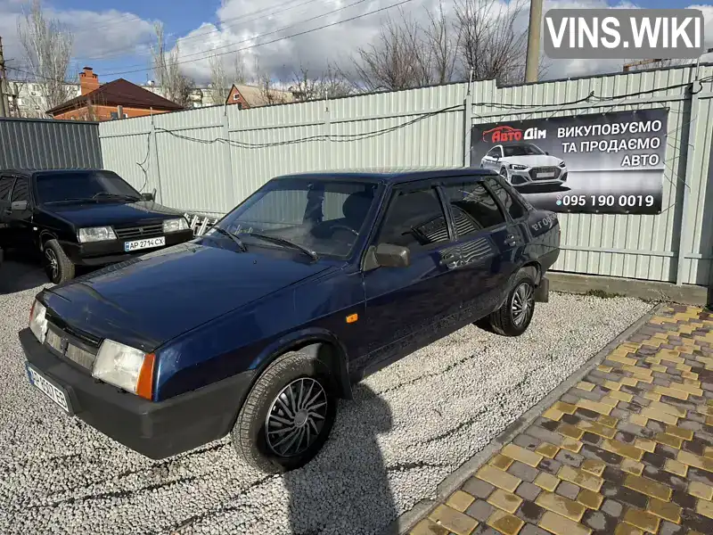 Седан ВАЗ / Lada 21099 2004 1.5 л. обл. Запорізька, Запоріжжя - Фото 1/13