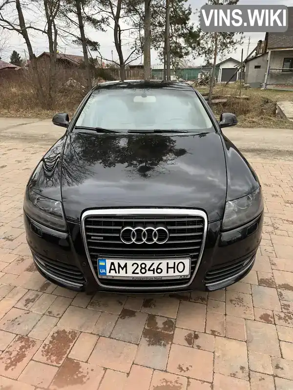 Седан Audi A6 2010 3 л. Автомат обл. Житомирська, Житомир - Фото 1/19