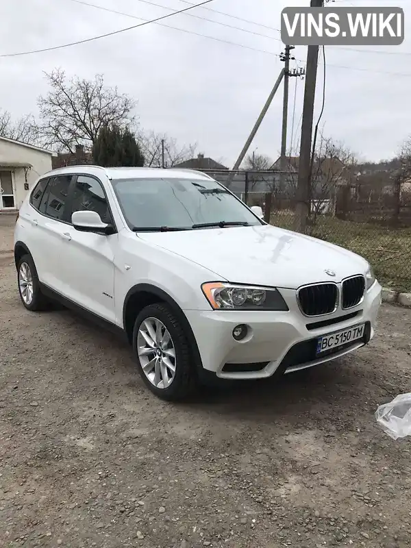 5UXWX9C5XD0A12584 BMW X3 2012 Позашляховик / Кросовер 2 л. Фото 2