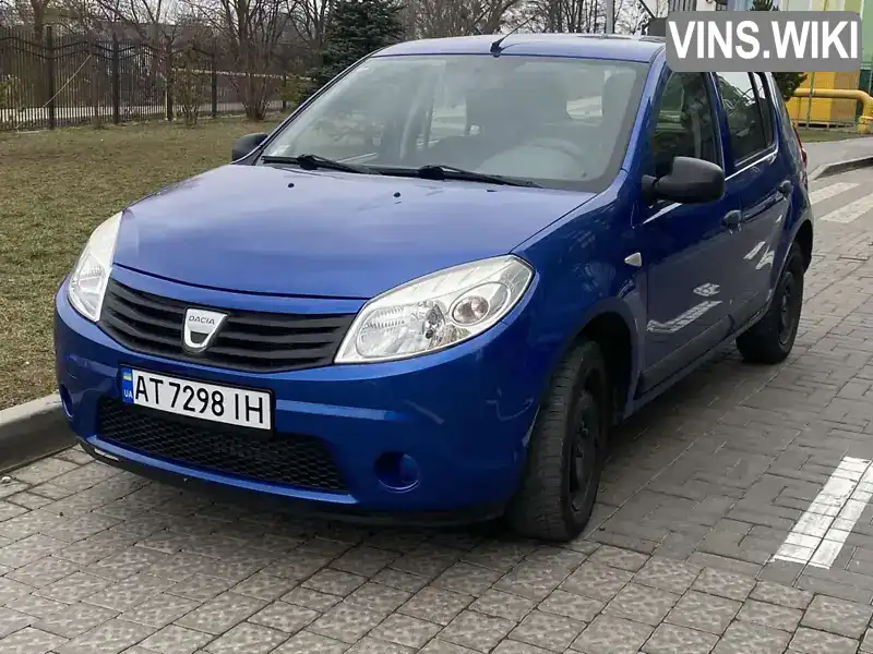 Хэтчбек Dacia Sandero 2009 1.2 л. Ручная / Механика обл. Ивано-Франковская, Ивано-Франковск - Фото 1/19