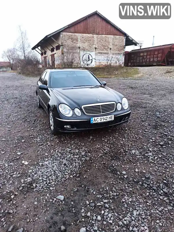 Седан Mercedes-Benz E-Class 2003 3.2 л. Автомат обл. Волинська, Рожище - Фото 1/12