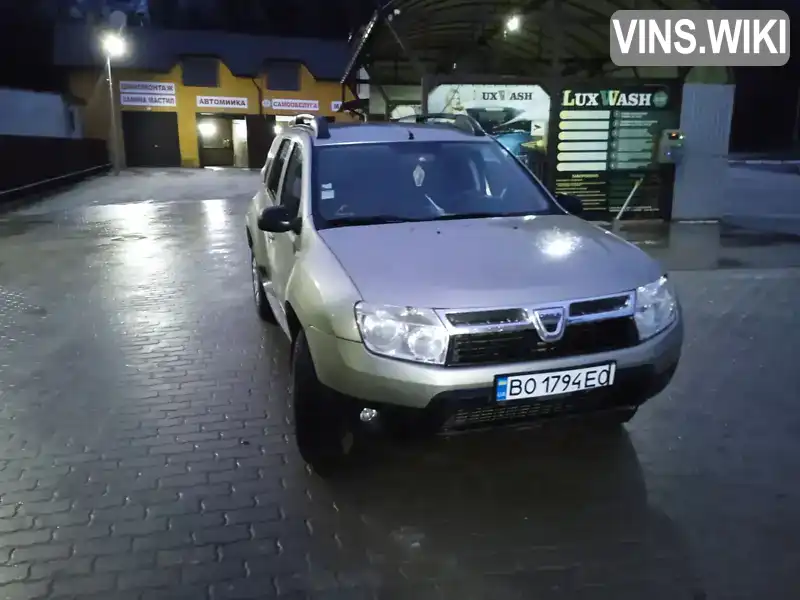 Позашляховик / Кросовер Dacia Duster 2012 1.46 л. Ручна / Механіка обл. Тернопільська, Тернопіль - Фото 1/21