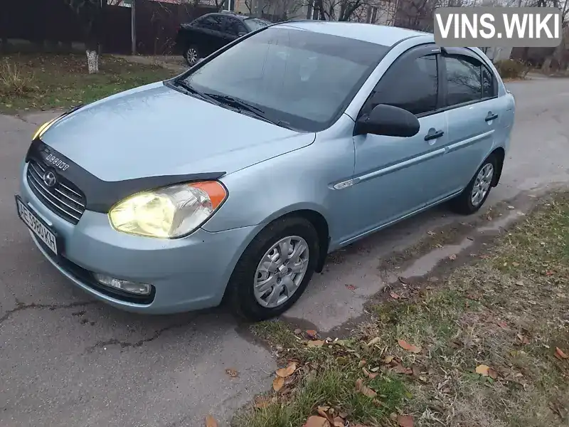 Седан Hyundai Accent 2008 1.4 л. Ручная / Механика обл. Днепропетровская, Днепр (Днепропетровск) - Фото 1/8