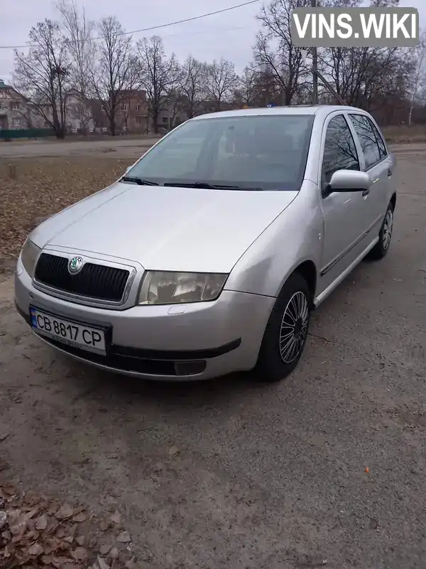 Хетчбек Skoda Fabia 2000 1.39 л. Ручна / Механіка обл. Чернігівська, Чернігів - Фото 1/14