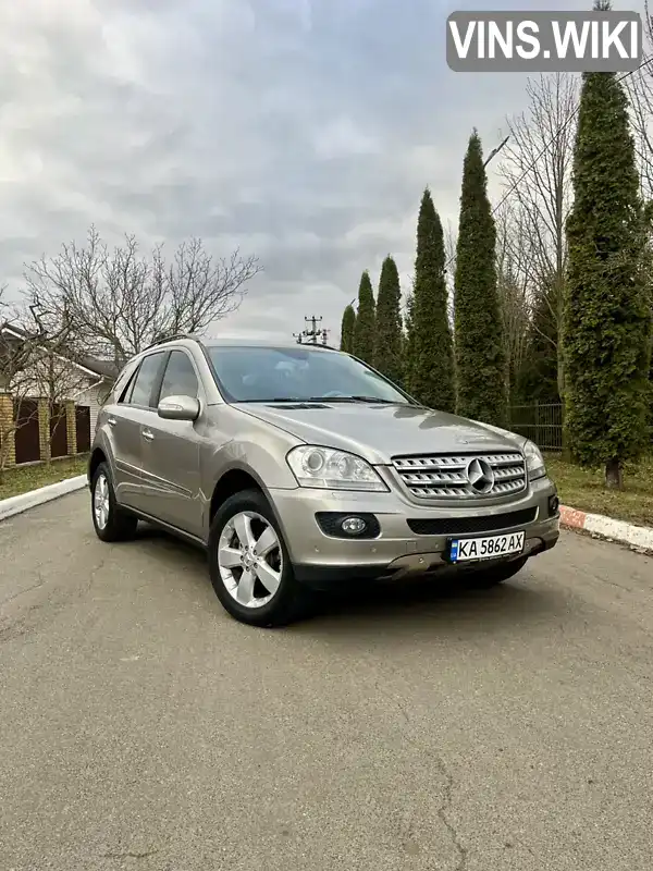 Внедорожник / Кроссовер Mercedes-Benz M-Class 2007 5 л. Автомат обл. Киевская, Киев - Фото 1/21