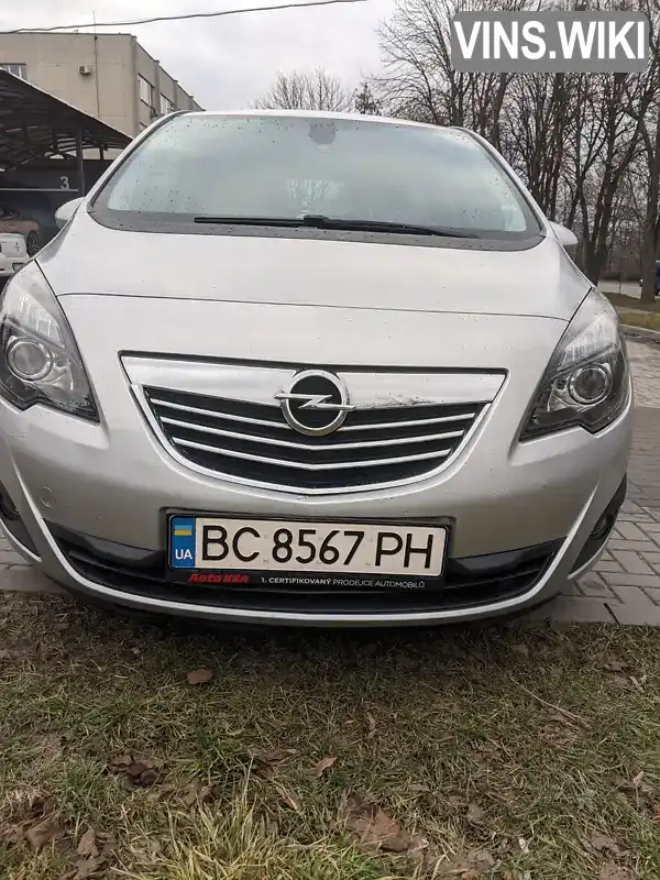 W0LSH9EE9A4210549 Opel Meriva 2010 Мікровен 1.36 л. Фото 2