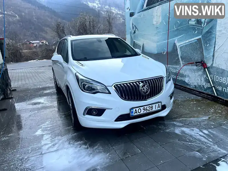 LRBFXBSA9HD039230 Buick Envision 2016 Позашляховик / Кросовер 2.46 л. Фото 2