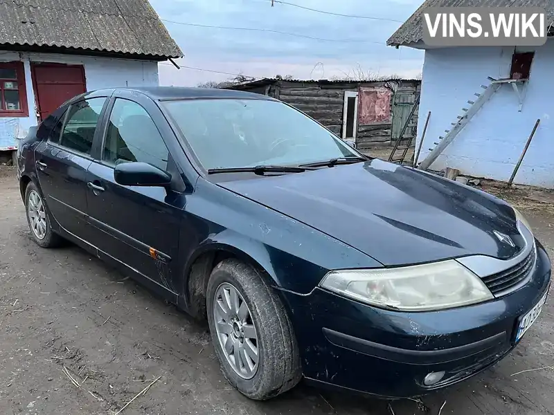 VF1BG0G0627401003 Renault Laguna 2002 Ліфтбек 1.9 л. Фото 2