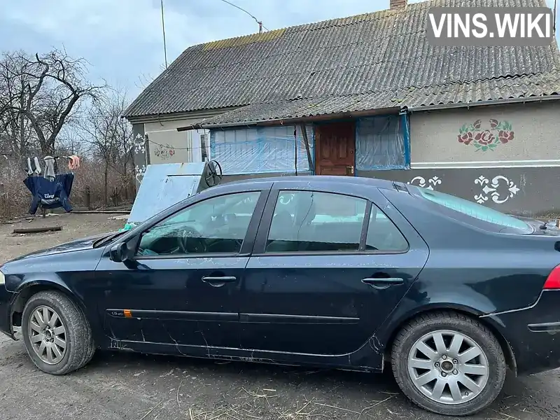 VF1BG0G0627401003 Renault Laguna 2002 Ліфтбек 1.9 л. Фото 4