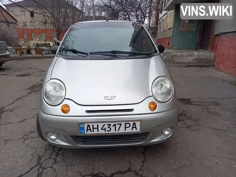 Хэтчбек Daewoo Matiz 2008 0.8 л. Ручная / Механика обл. Донецкая, Дружковка - Фото 1/12