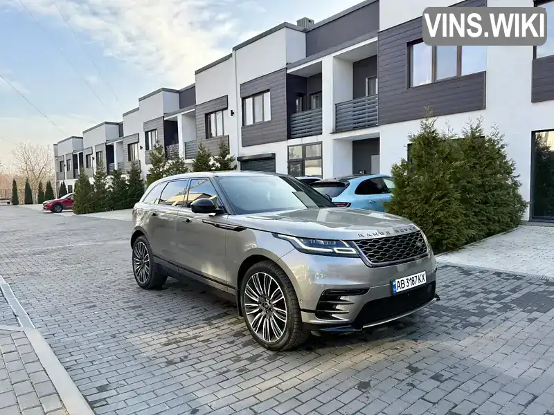 SALYA2BK6JA740392 Land Rover Range Rover Velar 2017 Внедорожник / Кроссовер 2.99 л. Фото 1