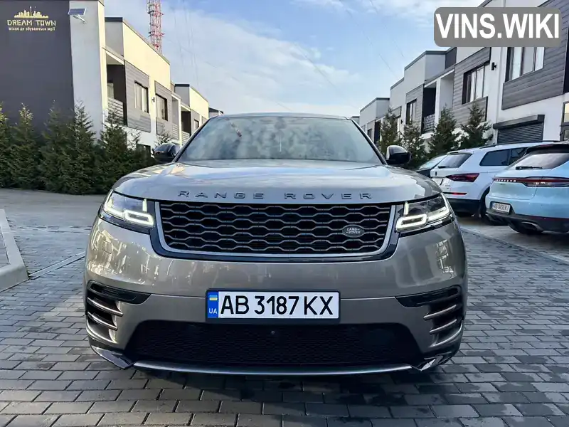 SALYA2BK6JA740392 Land Rover Range Rover Velar 2017 Внедорожник / Кроссовер 2.99 л. Фото 2