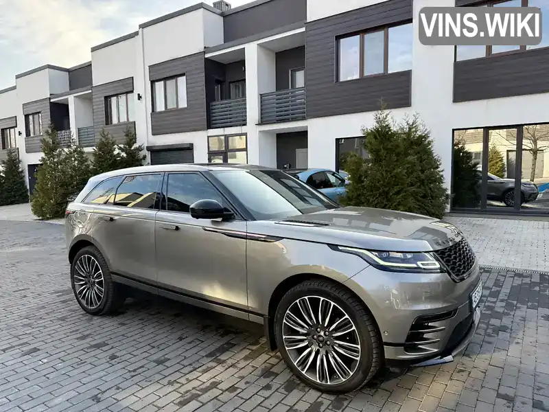 SALYA2BK6JA740392 Land Rover Range Rover Velar 2017 Внедорожник / Кроссовер 2.99 л. Фото 3