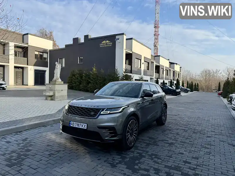 SALYA2BK6JA740392 Land Rover Range Rover Velar 2017 Внедорожник / Кроссовер 2.99 л. Фото 6