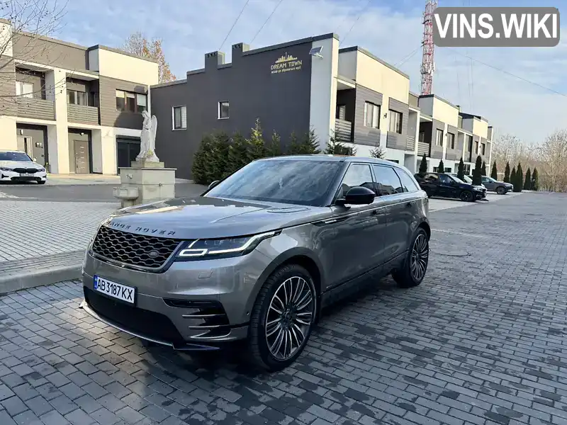 SALYA2BK6JA740392 Land Rover Range Rover Velar 2017 Внедорожник / Кроссовер 2.99 л. Фото 7