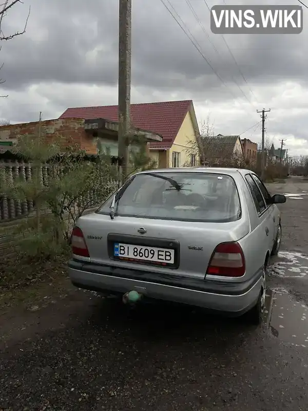 JN1FCAN14U0008194 Nissan Sunny 1991 Седан 1.39 л. Фото 7