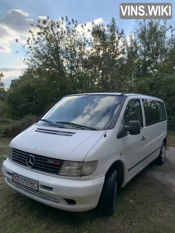 VSA63809413402886 Mercedes-Benz Vito 2001 Мінівен  Фото 2