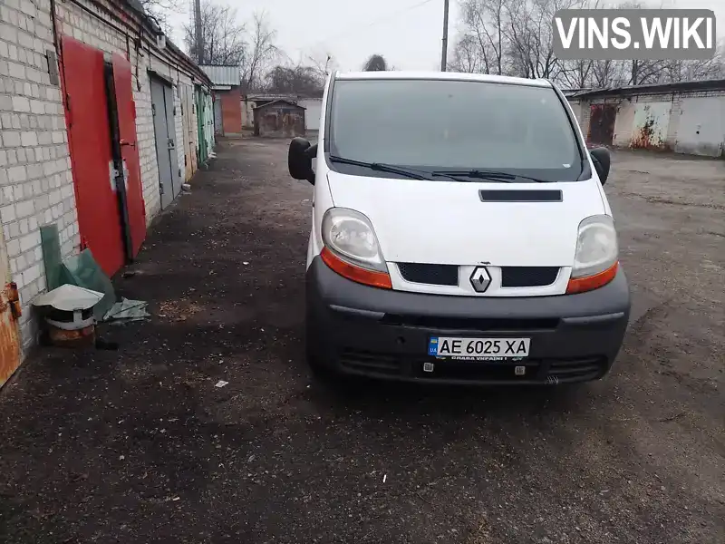 Мінівен Renault Trafic 2005 1.9 л. Ручна / Механіка обл. Дніпропетровська, Дніпро (Дніпропетровськ) - Фото 1/13