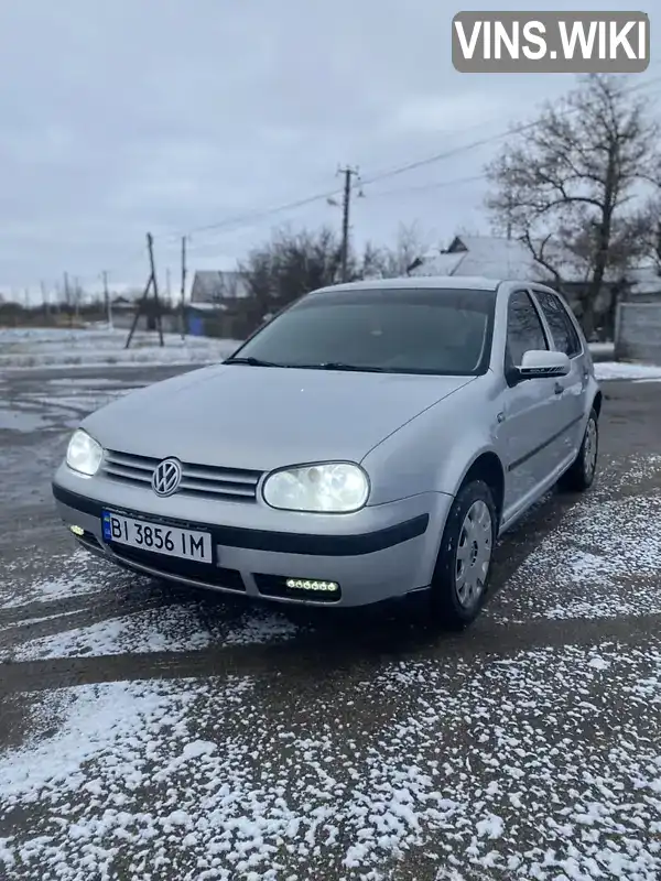 Хетчбек Volkswagen Golf 1999 1.9 л. Ручна / Механіка обл. Полтавська, Семенівка - Фото 1/10