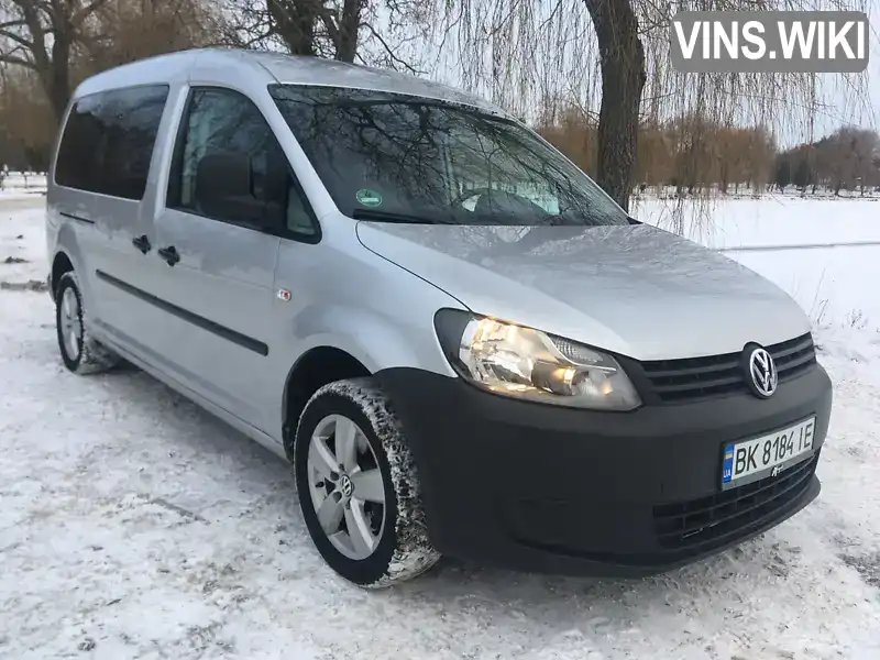 Минивэн Volkswagen Caddy 2011 1.6 л. Автомат обл. Ровенская, Ровно - Фото 1/21