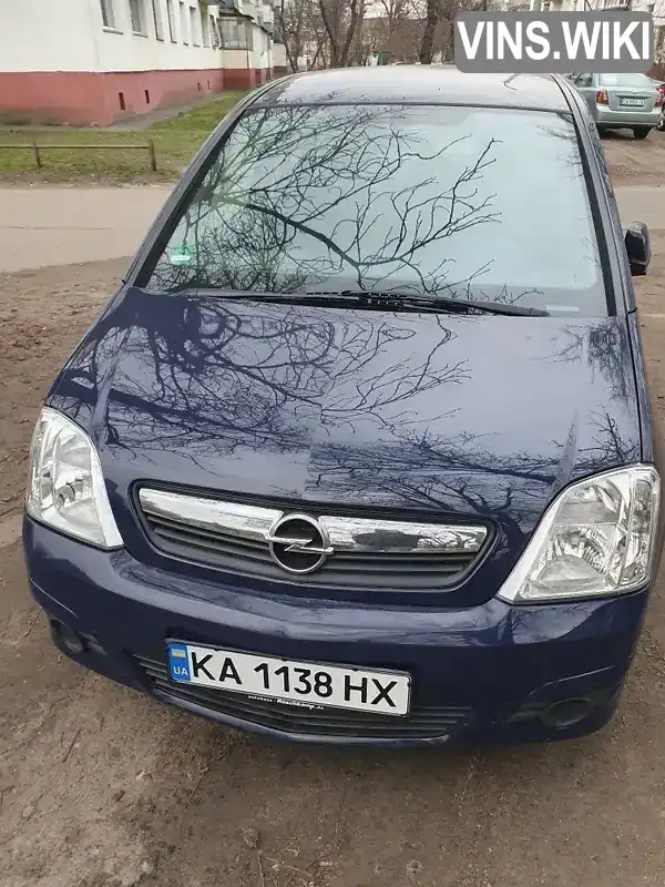 Мікровен Opel Meriva 2010 1.6 л. Автомат обл. Черкаська, Черкаси - Фото 1/12