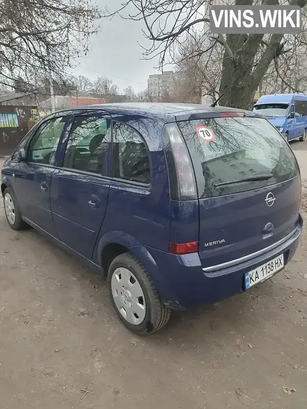 W0L0XCE75A4187666 Opel Meriva 2010 Микровэн 1.6 л. Фото 6