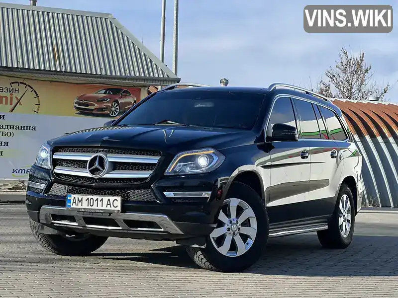 Позашляховик / Кросовер Mercedes-Benz GL-Class 2013 3 л. Автомат обл. Житомирська, Житомир - Фото 1/21