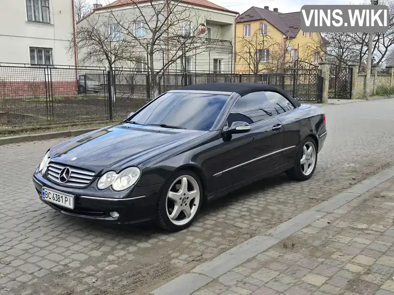 Кабріолет Mercedes-Benz CLK-Class 2003 2 л. обл. Львівська, Львів - Фото 1/20