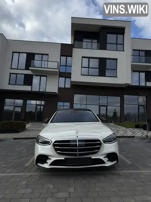 Седан Mercedes-Benz S-Class 2021 3 л. Автомат обл. Закарпатская, Ужгород - Фото 1/21