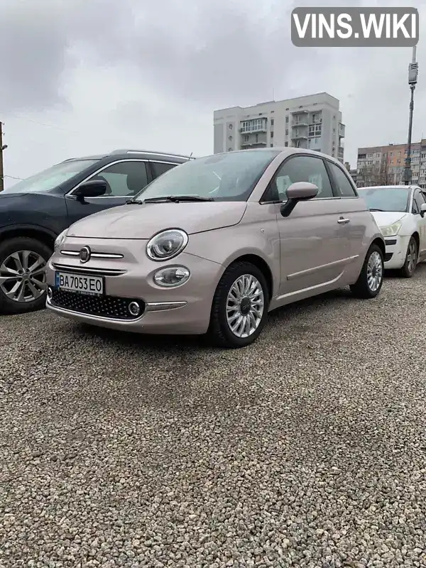 Хэтчбек Fiat 500 2021 1.24 л. Робот обл. Кировоградская, Кропивницкий (Кировоград) - Фото 1/5