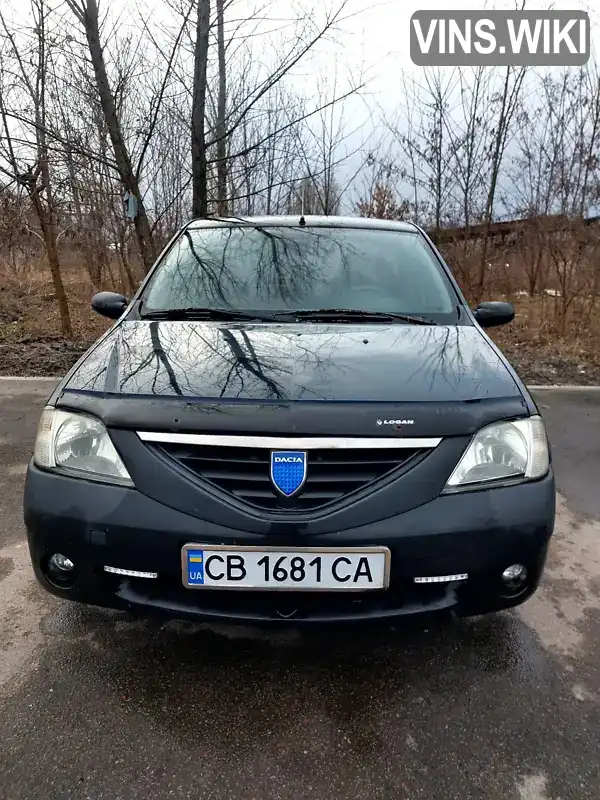 Седан Dacia Logan 2005 1.39 л. Ручна / Механіка обл. Чернігівська, Чернігів - Фото 1/21