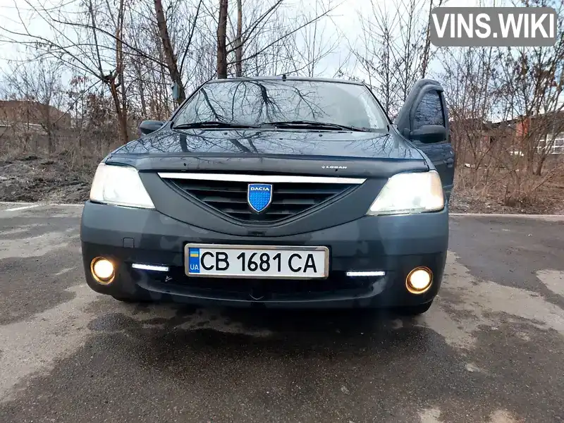 UU1LSDAGH34159188 Dacia Logan 2005 Седан 1.39 л. Фото 6