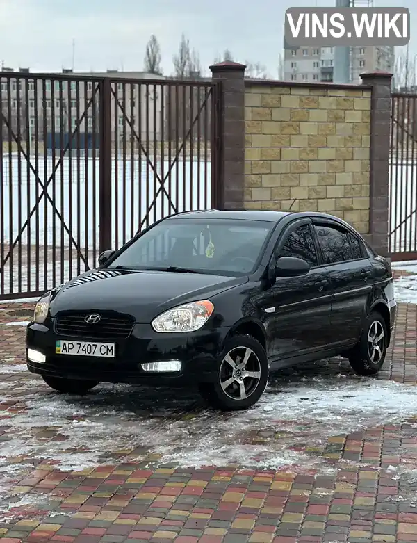 Y6LCM41VP7L000529 Hyundai Accent 2007 Седан 1.5 л. Фото 1