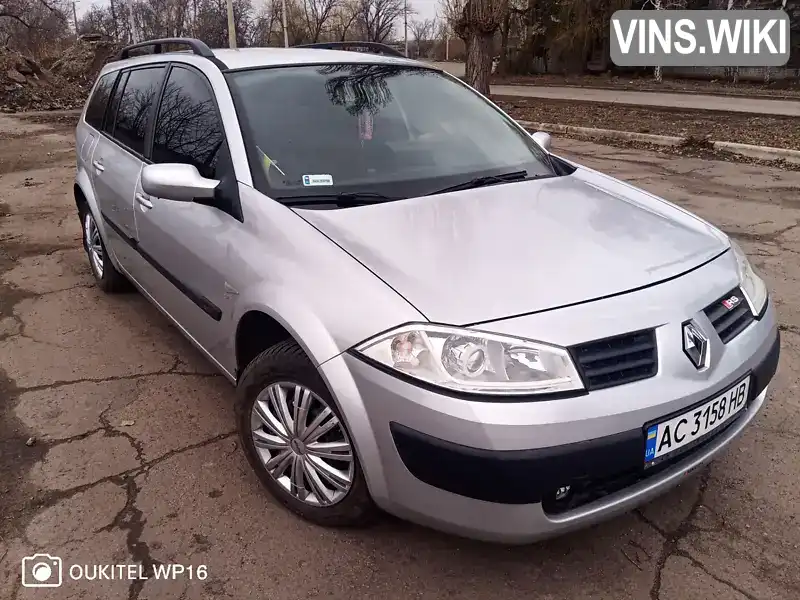 Універсал Renault Megane 2005 1.5 л. Ручна / Механіка обл. Донецька, Дружківка - Фото 1/10