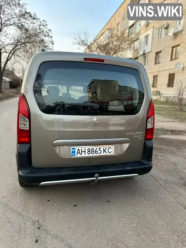 VF37J9HP0EJ643146 Peugeot Partner 2014 Мінівен 1.56 л. Фото 4