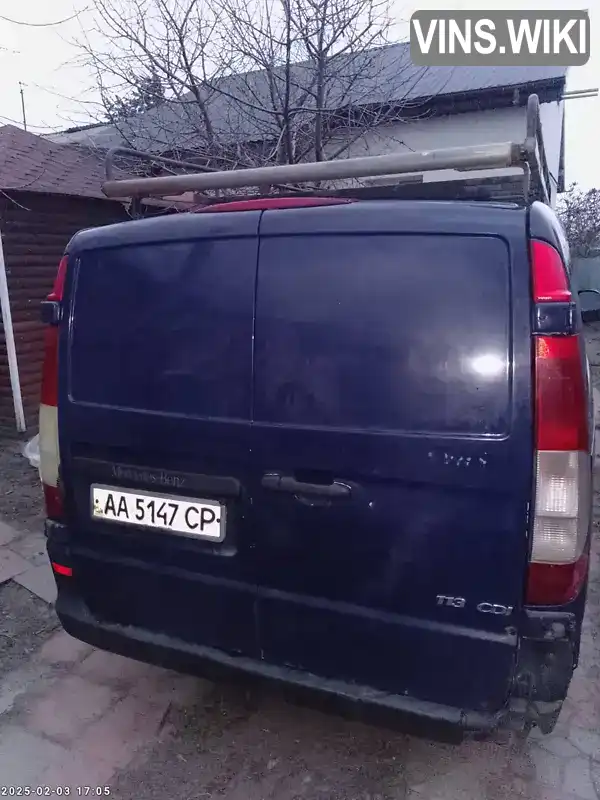 WDF63960313025252 Mercedes-Benz Vito 2004 Мінівен 2.15 л. Фото 5