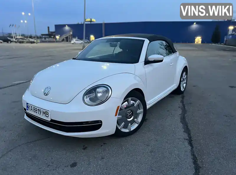 Кабриолет Volkswagen Beetle 2012 1.97 л. Автомат обл. Черновицкая, Черновцы - Фото 1/21