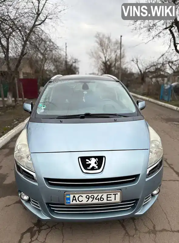 VF30E5FV8AS327529 Peugeot 5008 2010 Мікровен  Фото 2